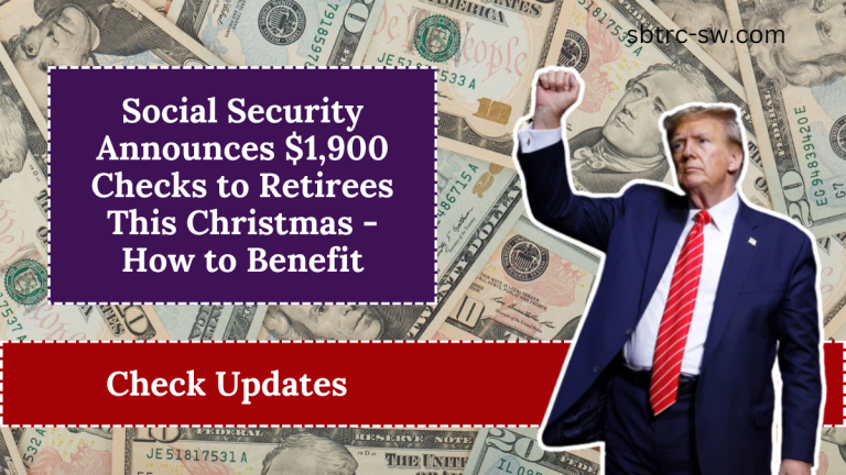 Social Security Announces $1,900 Checks to Retirees This Christmas - How to Benefit