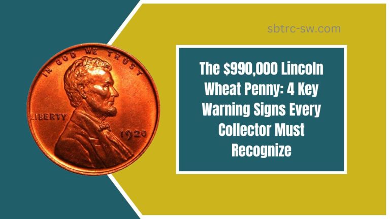 The $990,000 Lincoln Wheat Penny: 4 Key Warning Signs Every Collector Must Recognize